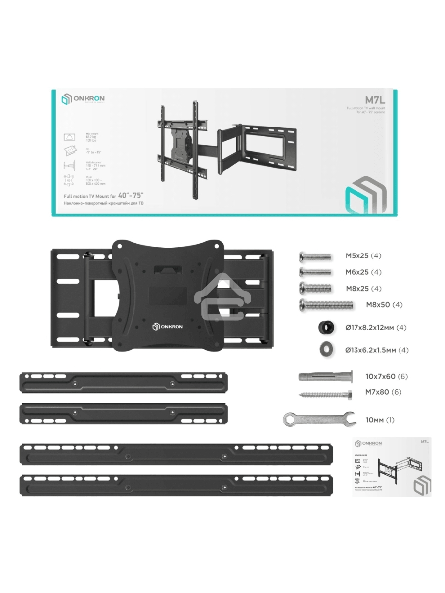 Кронштейн ONKRON M7L для телевизора 40