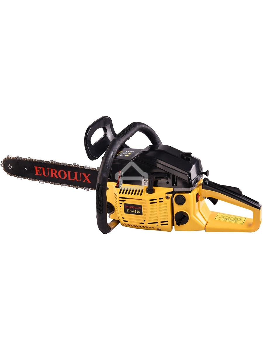 Бензопила EUROLUX GS-45161800Вт (2.45л.с.) 45см3 бак 0.55л шина 40см шаг цепи 1.5'' 72звена