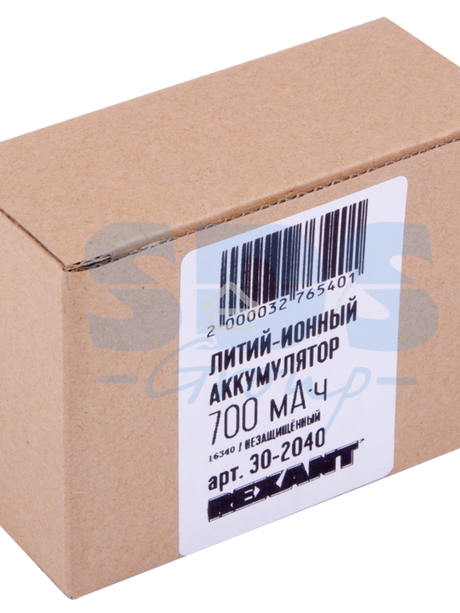 Аккумулятор Li-ion 16340 unprotected 700 mAH 3.7 В Rexant