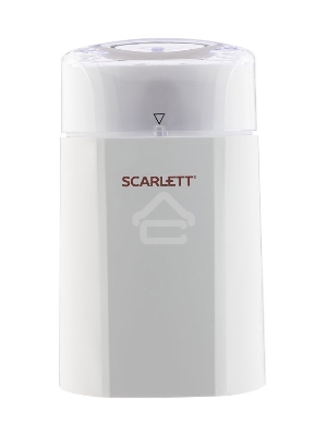 Кофемолка Scarlett SC-CG44506 160Вт сист.помол.:ротац.нож вместим.:65гр белый