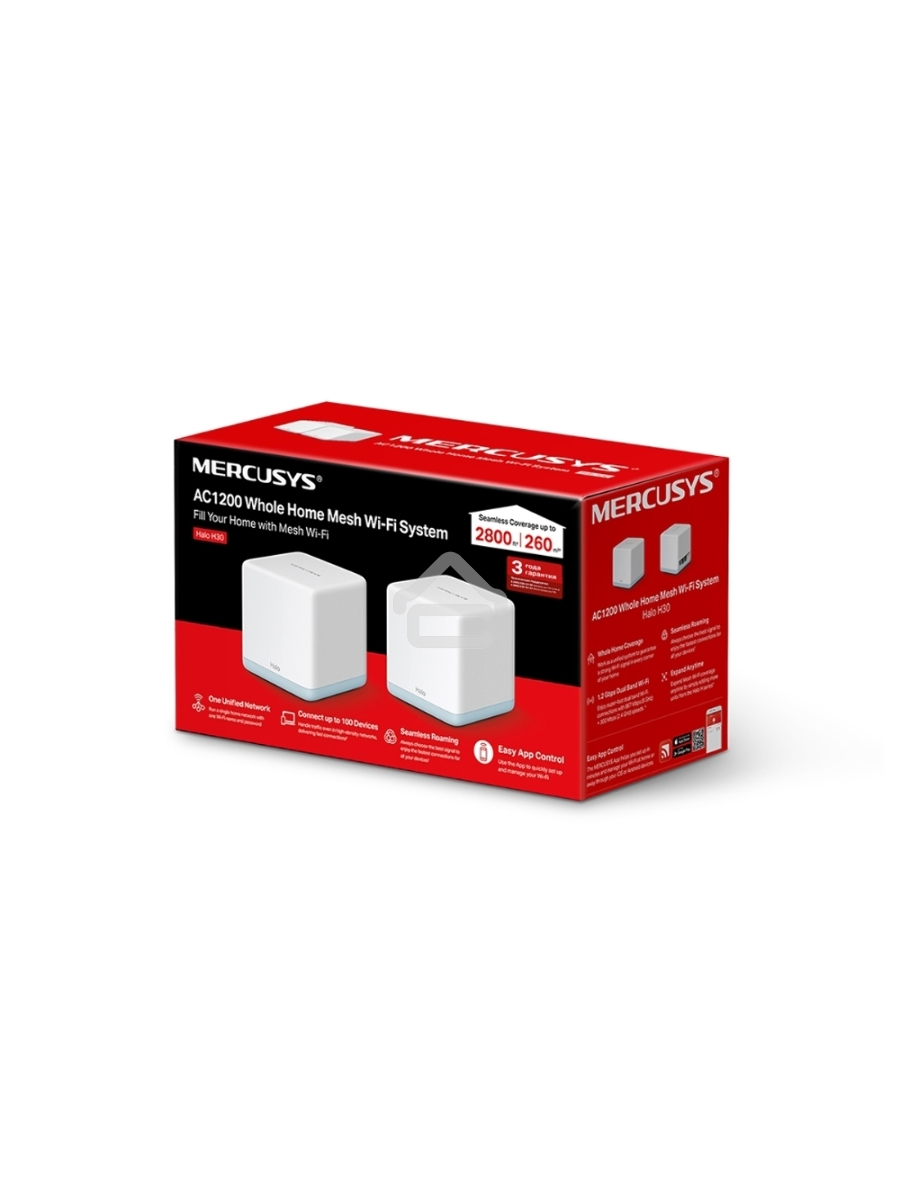 Система MESH AC1200 Whole Home Mesh Wi-Fi System, 2 Internal Antennas, 2 GB ports(WAN/LAN)