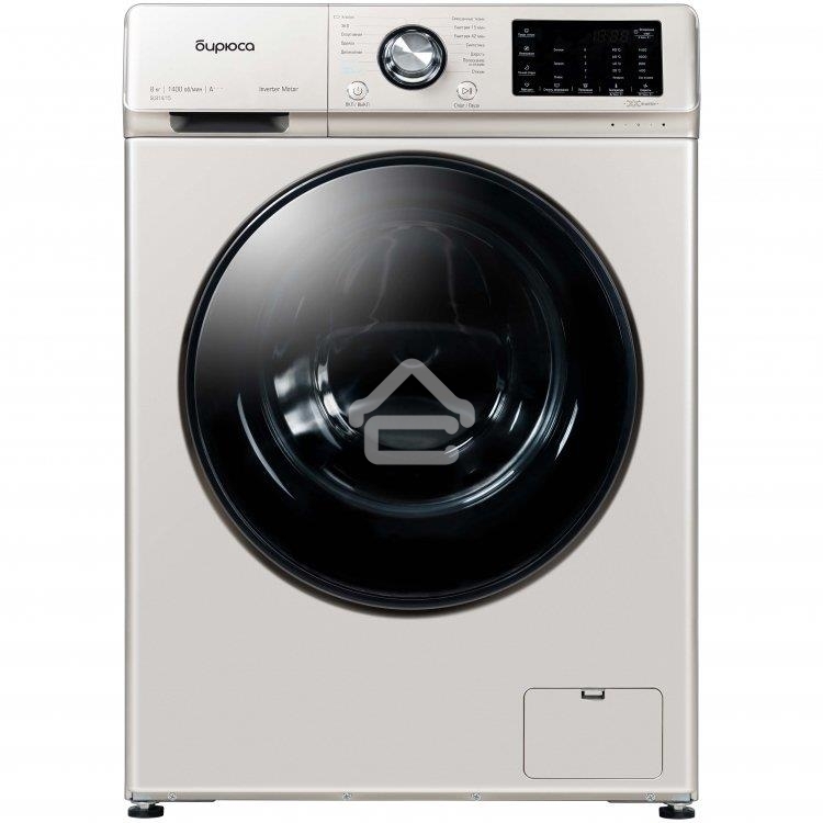 Стиральная машина Бирюса WM-SL814/15 B, золотистый, загрузка фронтальная 8 кг, 1400 об/мин, класс А+++