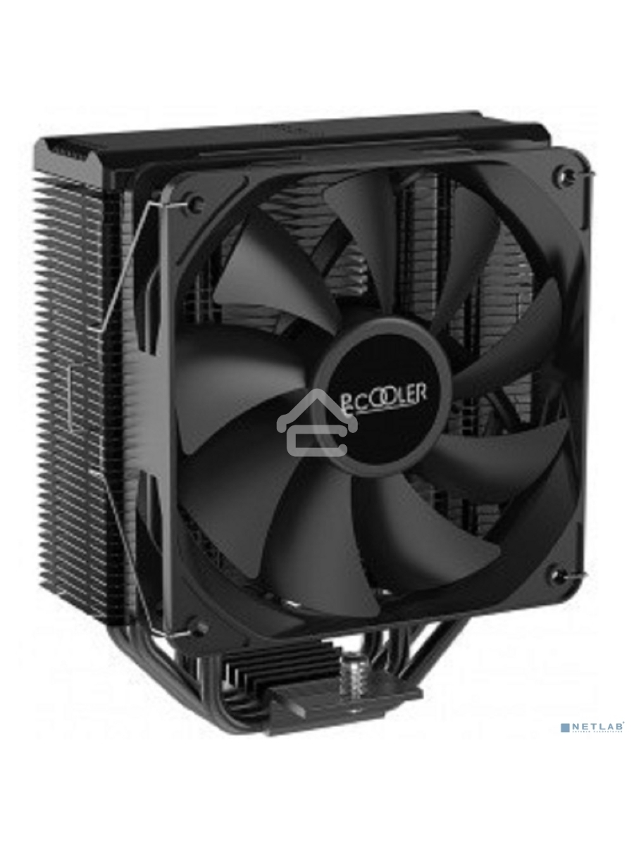 Кулер PCCooler Paladin EX400 черный 120мм алюминий+медь 1800rpm 28.6db 4-pin 180W 157мм