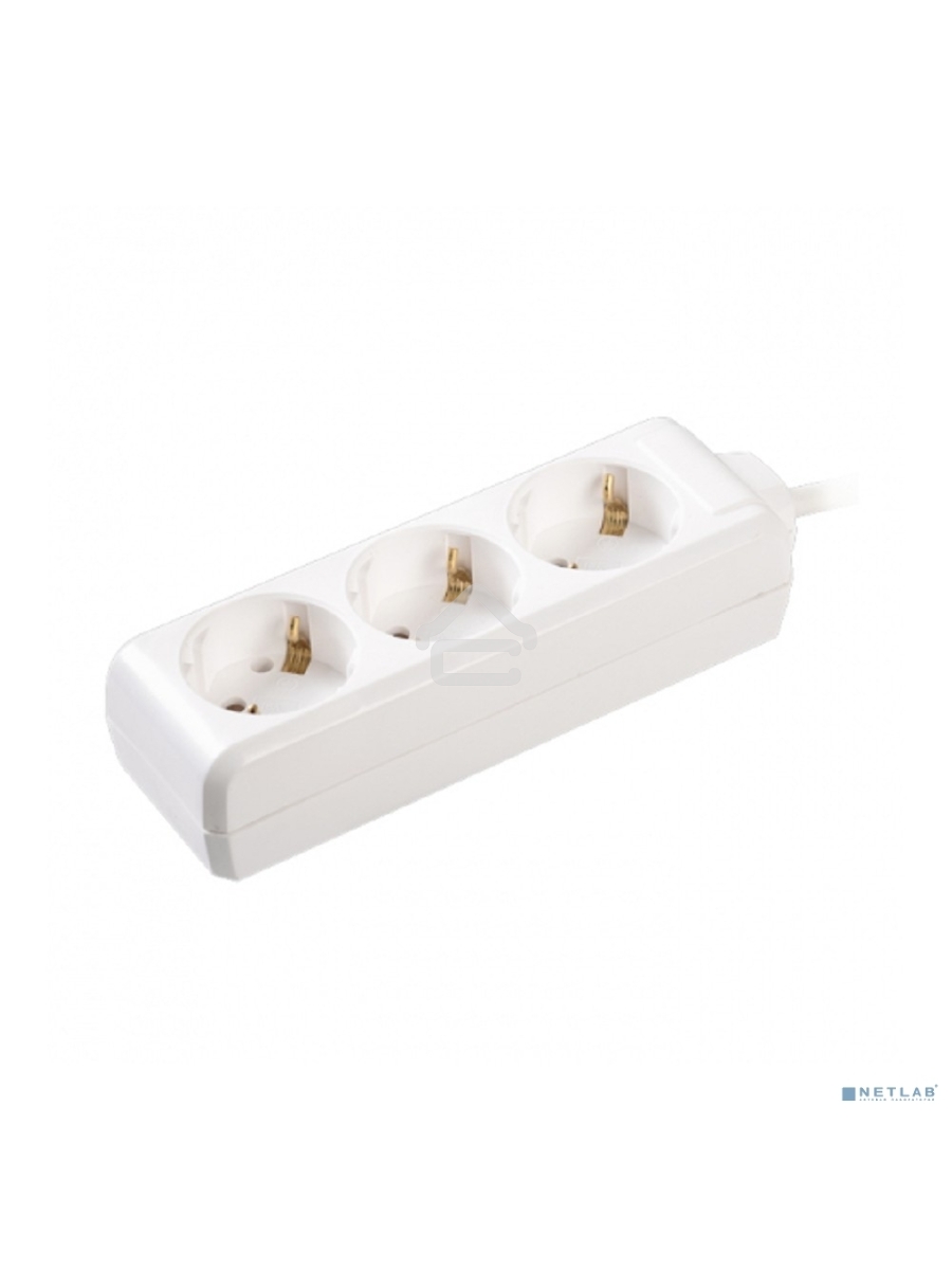 Удлинитель 3х3м с заземл. 16А IP20 У03 2P+PE ИЭК WYP10-16-03-03-Z-N