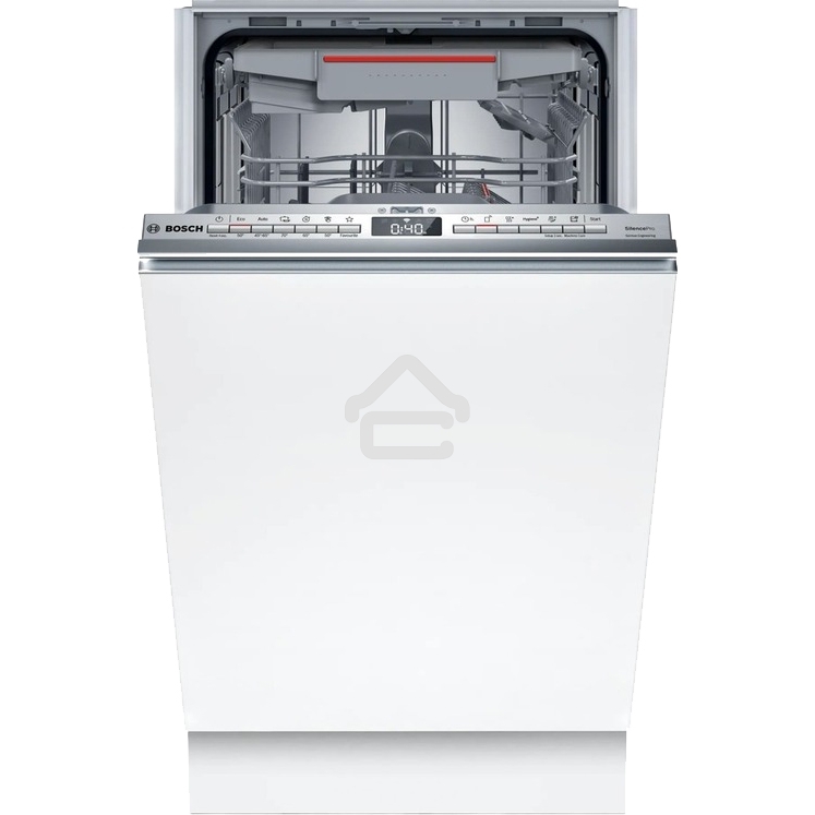 Встраиваемая посудомоечная машина Bosch SPV6EMX65Q, серебристый, 44.8 см, 10 компл., 45 дБ, класс A+