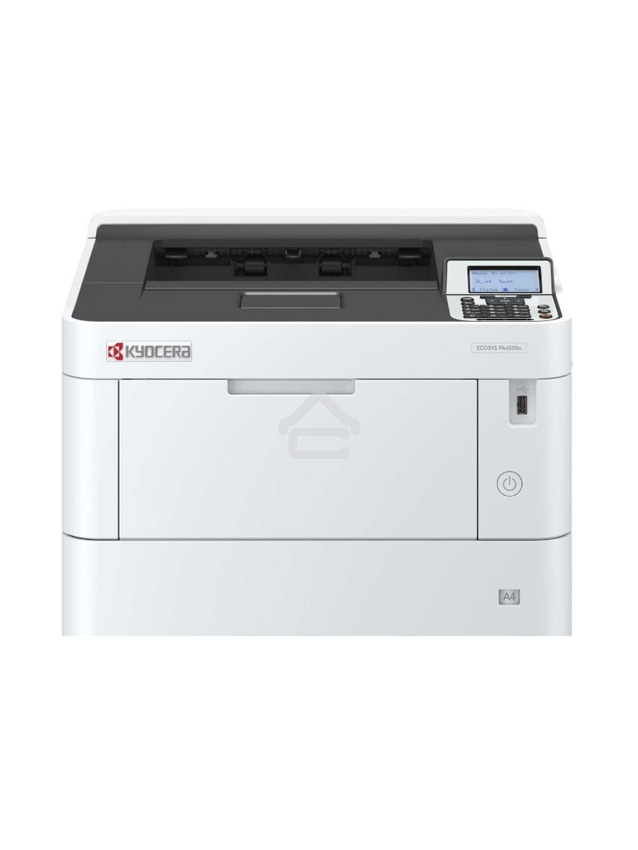 Принтер лазерный Kyocera Ecosys PA4500x (110C0Y3NL0), A4, ч/б, печ. до 45 стр/мин., 1200 x 1200 dpi, USB, RJ-45, Air Print, Mopria