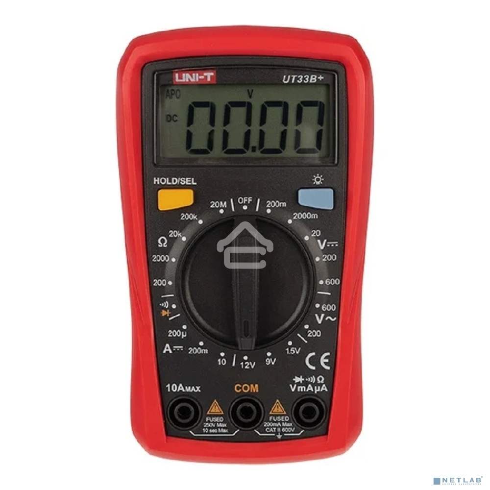 Портативный мультиметр UNI-T UT33B+