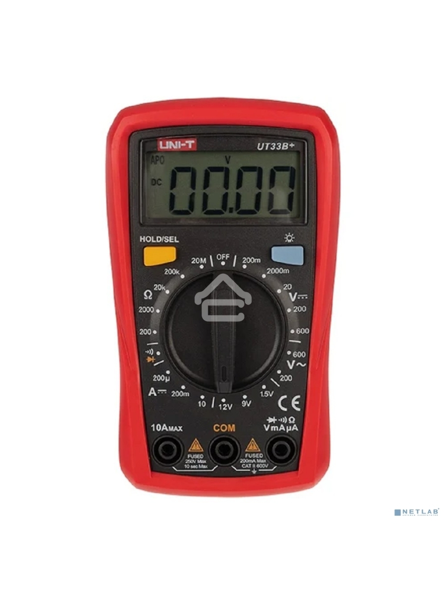 Портативный мультиметр UNI-T UT33B+