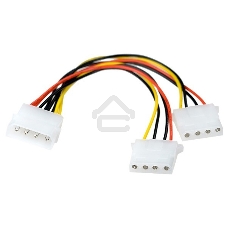 Разветвитель питания IDE-устройств Molex (IDE) в 2*Molex (IDE), 15 см ExeGate