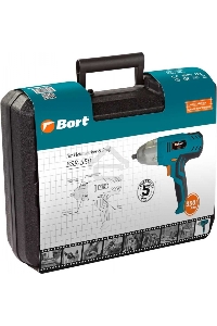 Гайковерт Bort BSR-550  проводной [93723880] { 550 Вт, 350 Нм, 3500 об/мин, 2.5 кг }