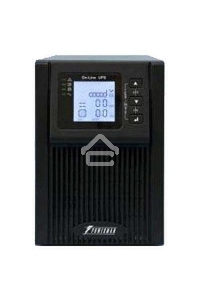 Источник бесперебойного питания PowerMan Online 2000VA Black (Online-Double conversion/LCD Display/USB/Software/RJ11/45,RS-232)