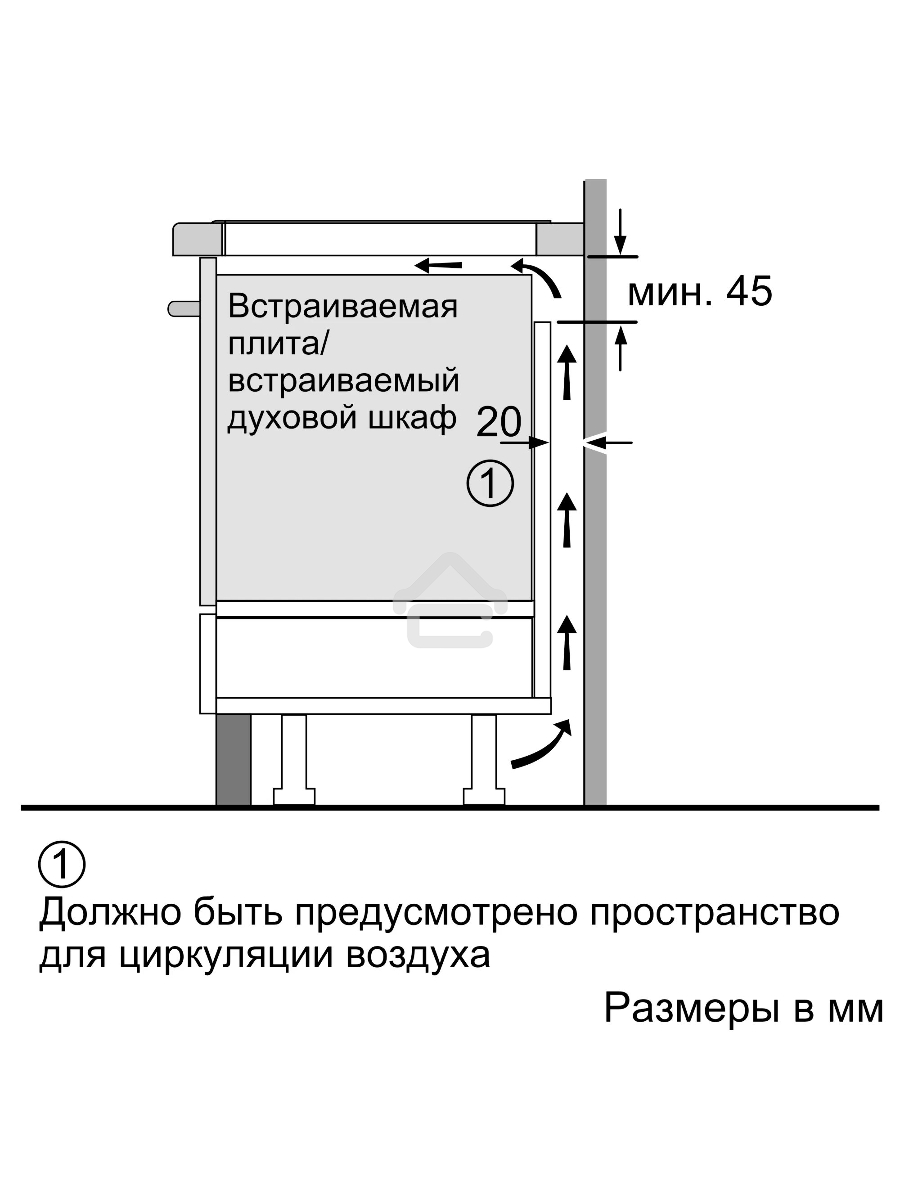 Индукционная варочная панель Bosch Serie 4 PUE611BB5E, индукционные, независимая, черный