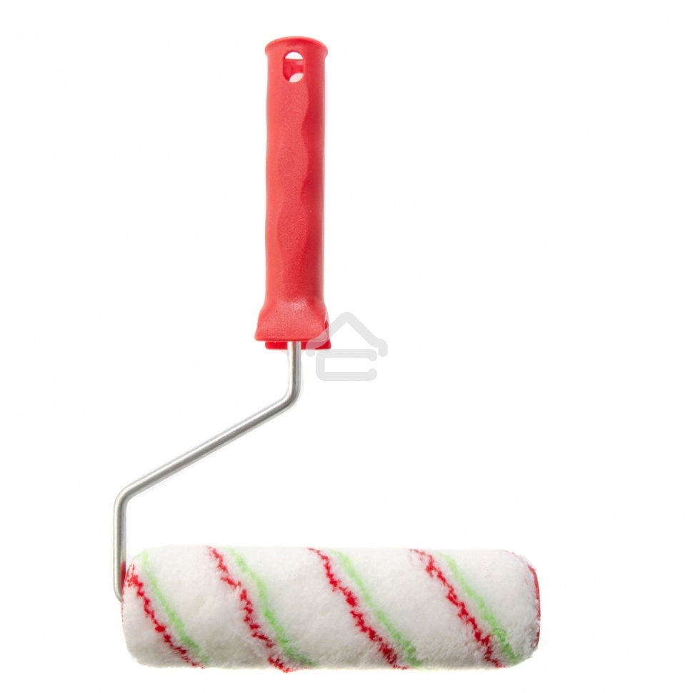 Валик Сибртех Эмали, 180 мм, ворс 12 мм, D 36 мм, D ручки 6 мм, полиамид, полиакрил