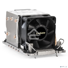 Кулер для процессора ExeGate ESNK-P0078AP4.PWM.2U.4189.Cu серебристый, 60 мм, алюминий/медь, 8000 об/мин, 54.3 дБ, 4 pin, 300 Вт, 66.3 мм