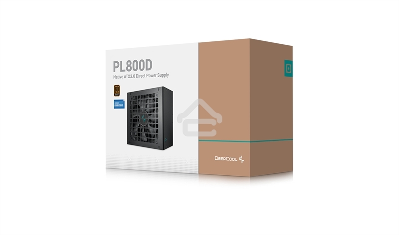 Блок питания Deepcool/GamerStorm PL800D, 800Вт, 80 PLUS Bronze, 120мм, черный