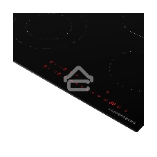 Варочная панель Kuppersberg ECS 624 Варочная панель Kuppersberg, электрическая, High-Tech, 60 см, пауза, таймер, блокировка панели управления, автоматическое отключение, 9 уровней мощности, прямые края, индикация остаточного тепла, сенсорное управление, ч