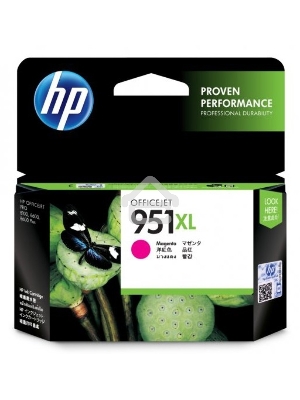 Картридж струйный HP №951XL CN047AE пурпурный для HP OJ Pro 8100/8600 (1500стр.)