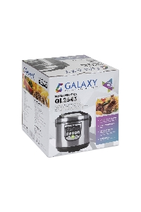 Мультиварка Galaxy GL 2643, серый, объем 5 л, 900 Вт, 10 программ
