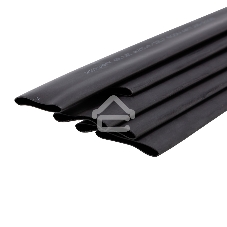 Трубка термоусаживаемая двухстенная клеевая Rexant 25.4/12.7мм (уп.5шт) по 1м черный
