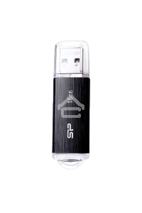 Флеш диск Silicon Power 16Gb Ultima U02 SP016GBUF2U02V1K USB2.0 черный