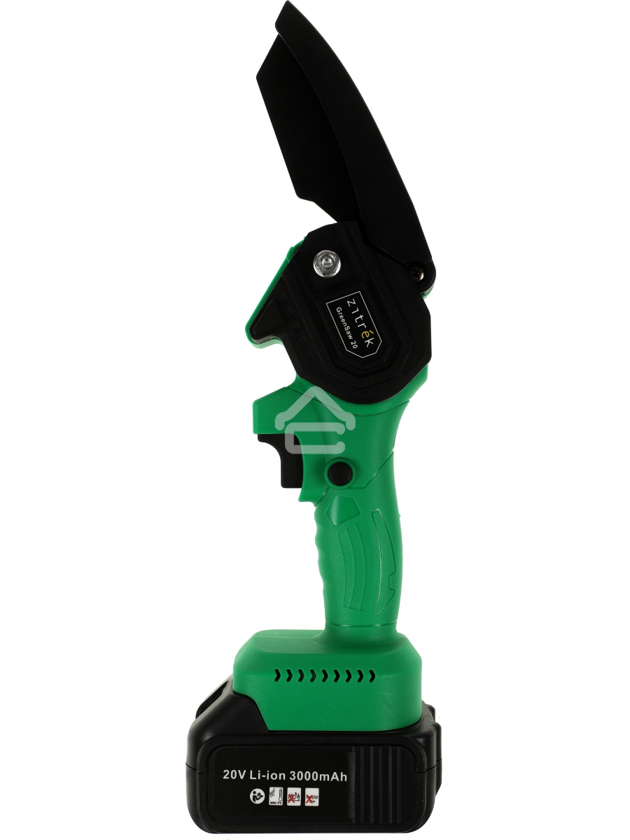 Пила цепная аккумуляторная ZITREK GreenSaw 20 Extra power { 20В, 3Ач Li-ion аккум. 1шт, 1,5Ач Li-ion аккум. 1шт, ЗУ }