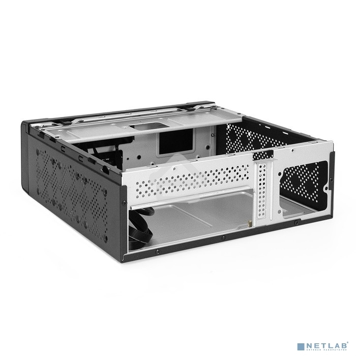 Компьютерный корпус Desktop ExeGate FL-102-TPS400 (mini-ITX, БП TPS400 с вент. 8см, 2*USB + 1*USB 3.0, аудио, черный)