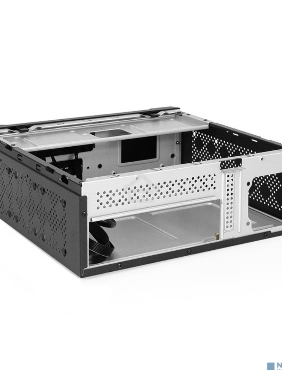Компьютерный корпус Desktop ExeGate FL-102-TPS400 (mini-ITX, БП TPS400 с вент. 8см, 2*USB + 1*USB3.0, аудио, черный)
