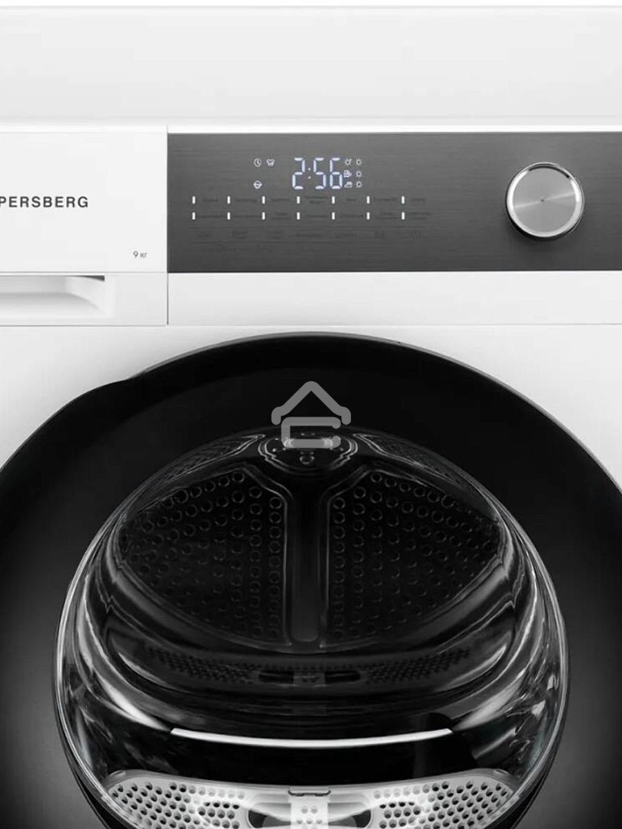 Сушильная машина Kuppersberg DM 610 W белый, 9 кг, сушка - тепловой насос, программ - 14, 59.5 x 85 x 68.5 см