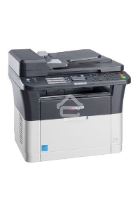МФУ лазерный Kyocera Ecosys FS-1025MFP (1102M63RU0/1102M63RUV/1102M63RU2/1102M63NX2/1102M63DZ2), A4, ч/б, печ. до 25 стр/мин., скан. до 18 стр/мин. (ч/б) 6 стр/мин. (цвет), 600 x 1800 dpi (печать) 600x600dpi (скан), USB, RJ-45