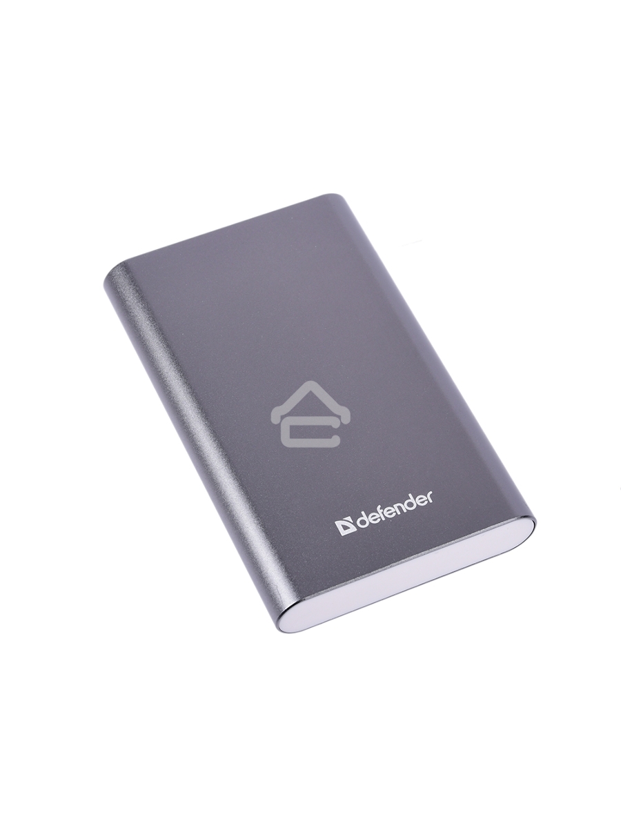 Внешний аккумулятор Defender Extralife 8000mAh 1USB, Li-pol ,5V,2.1A, серый