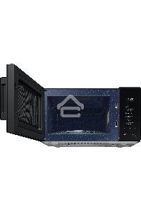 Микроволновая печь Samsung MS23T5018AK/BW черный, 23 л, 800 Вт, переключатели - сенсор