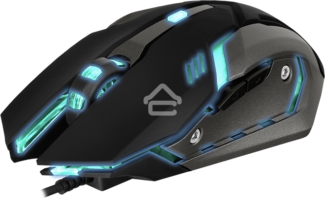 Мышь проводная SVEN RX-G740 черный, 2400 dpi, USB, кнопки - 6