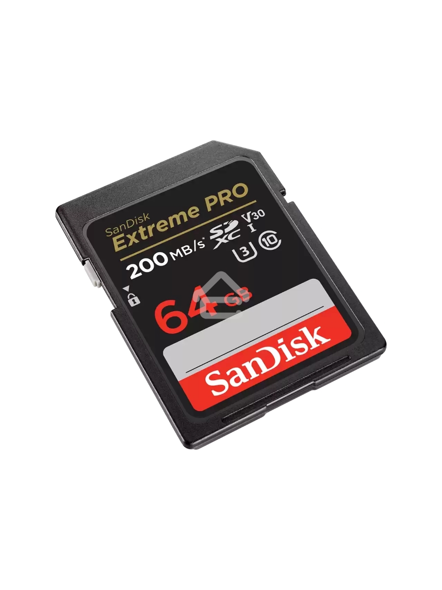 Карта памяти SanDisk Extreme PRO 64GB SDXC Memory Card 200MB/s