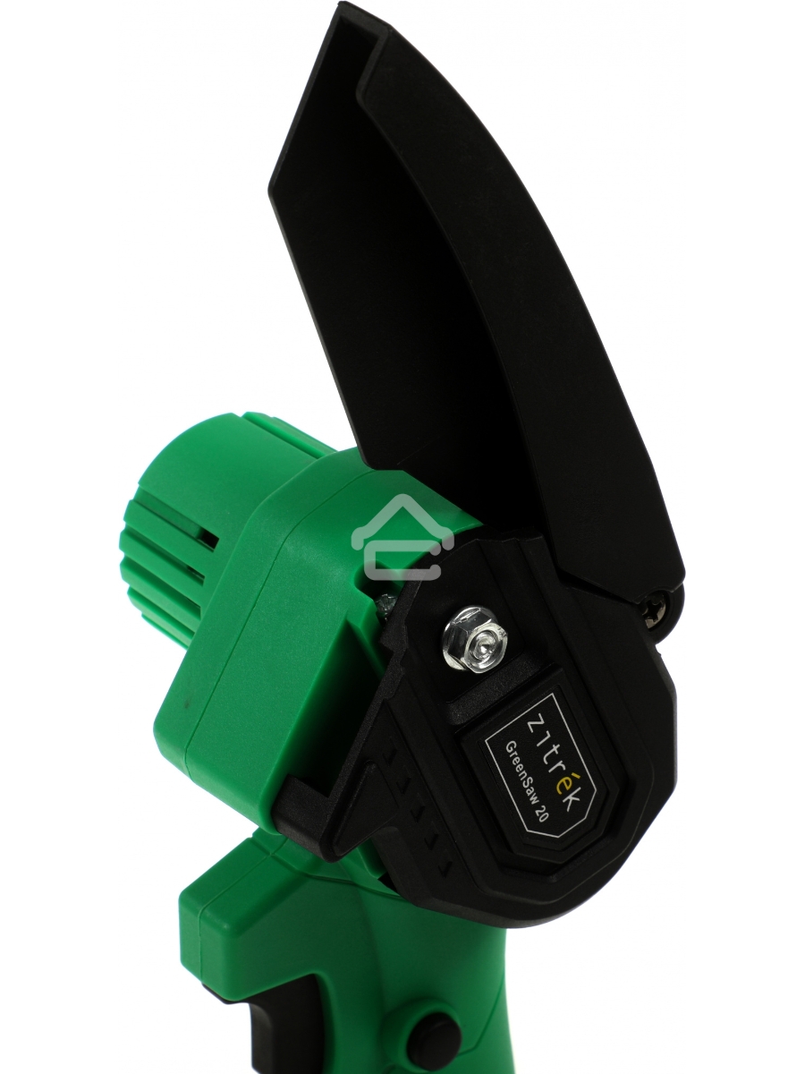 Пила цепная аккумуляторная ZITREK GreenSaw 20 Extra power { 20В, 3Ач Li-ion аккум. 1шт, 1,5Ач Li-ion аккум. 1шт, ЗУ }