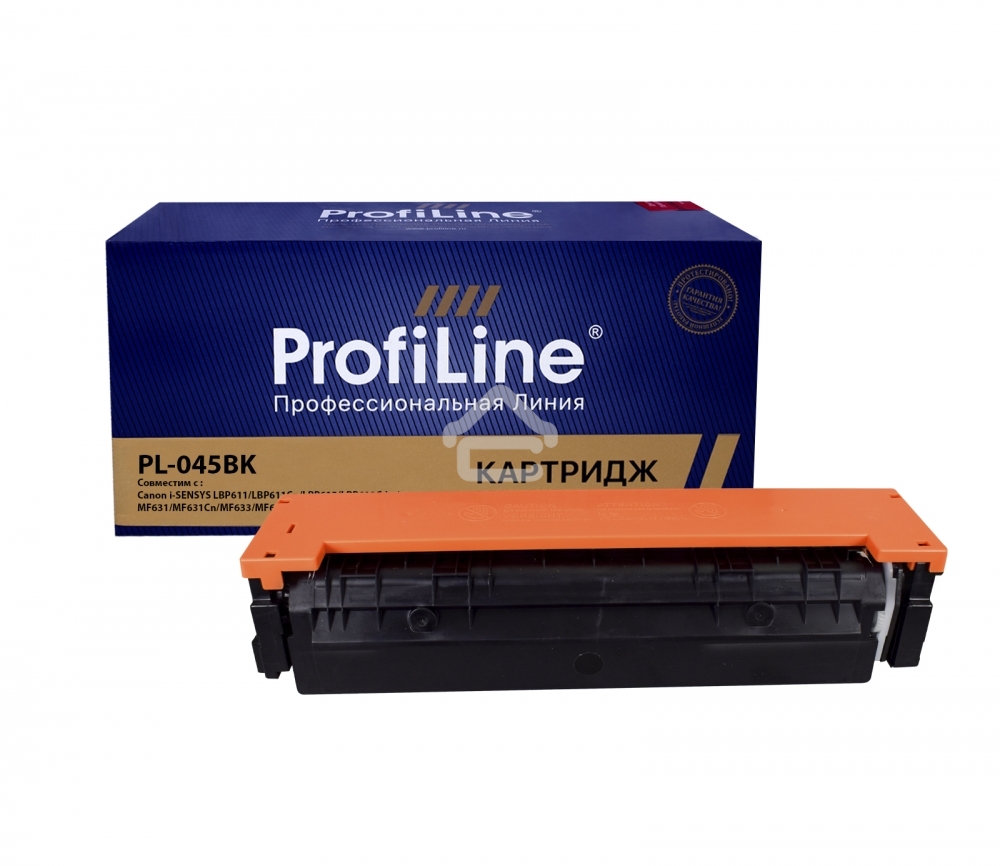 Картридж PL-045Bk для принтеров Canon i-SENSYS LBP610C/LBP613/MF631/MF633/MF635 1400 копий Black ProfiLine