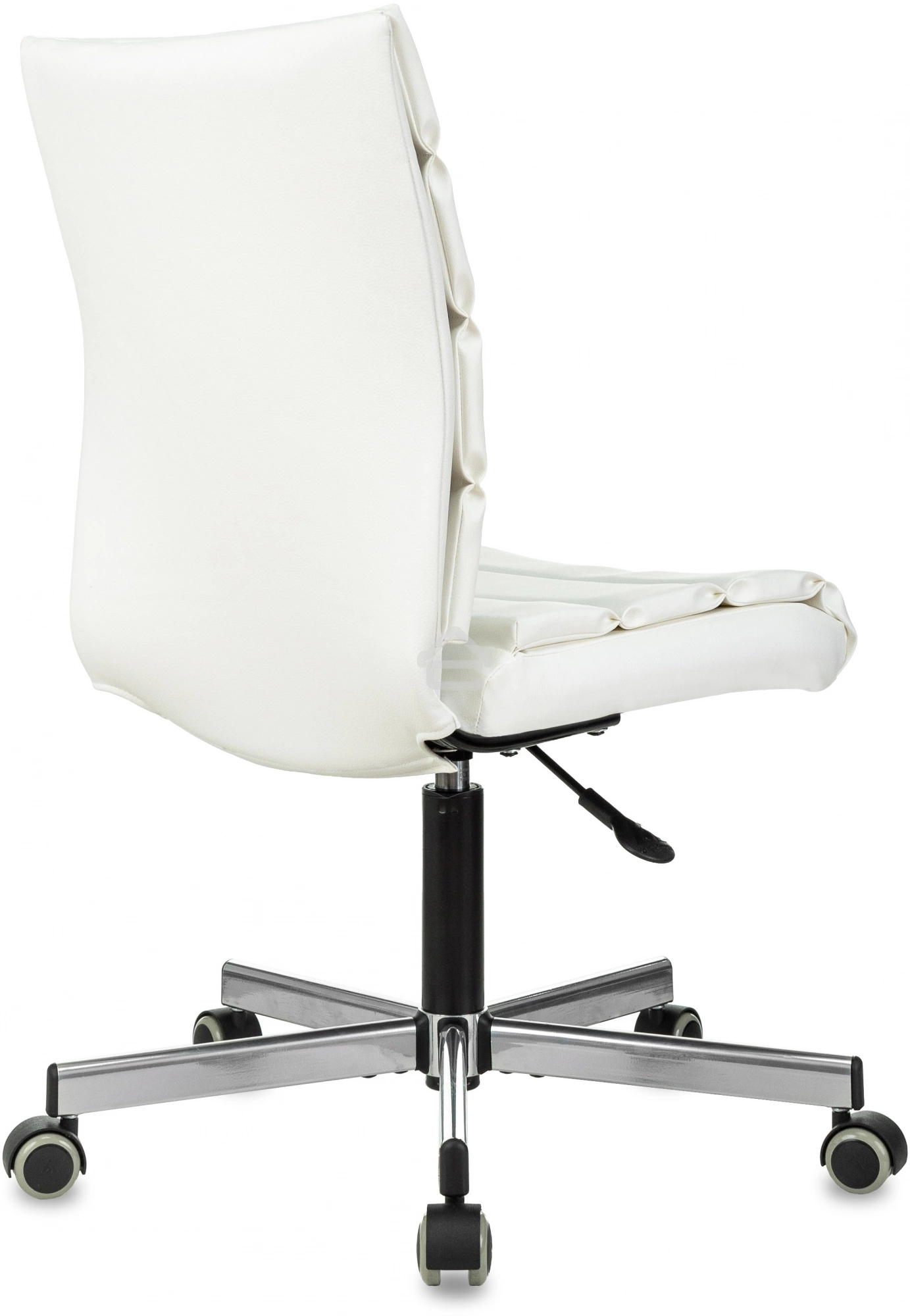 Кресло компьютерное Бюрократ CH-320M белый эко.кожа крестов. металл черный пластик черный