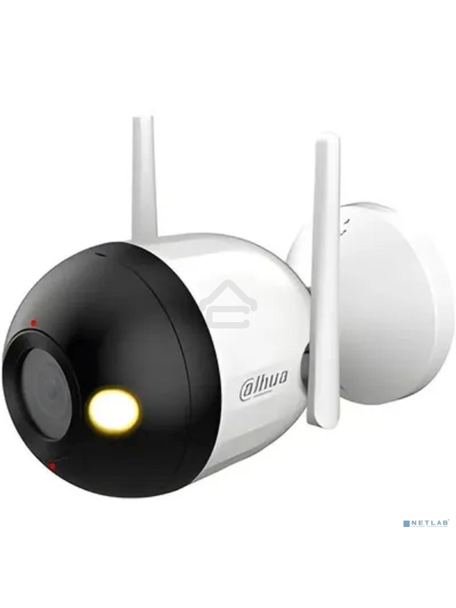 Уличная цилиндрическая IP-видеокамера с LED-подсветкой до 30м и Wi-Fi DAHUA 2Мп; 1/3” CMOS; объектив 2.8мм; чувствительность 0.005лк@F1.6; сжатие: H.265+, H.265, H.264+, H.264, MJPEG; 2 потока до 2М