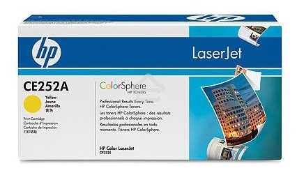 Картридж лазерный HP CE252A желтый для CLJ CM3530/CP3525 7000стр.