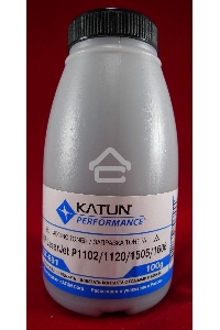 Тонер HP LJ P1102/1120/1505/22/66/1606 LBP-3010/3250 (фл, 100г) Katun фас России