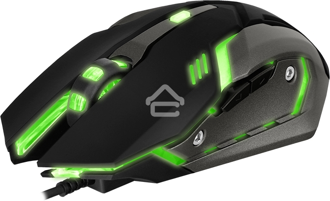 Мышь проводная SVEN RX-G740 черный, 2400 dpi, USB, кнопки - 6