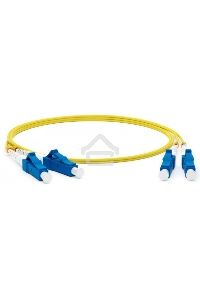 Кабель Патч-корд Lanmaster TWT-2LC-2LC/SU-2.0 2x9/125 OS1/OS2 LC дуплекс-LC дуплекс 2м LSZH оранжевый