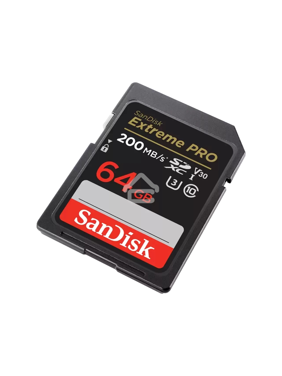 Карта памяти SanDisk Extreme PRO 64GB SDXC Memory Card 200MB/s