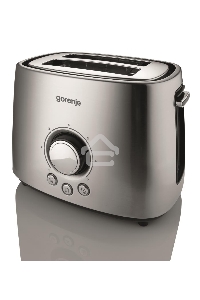 Тостер Gorenje T1000E серебристый/черный