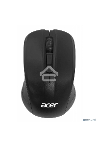 Мышь беспроводная Acer OMR010 черный, 1200 dpi, радиоканал, USB, кнопки - 3