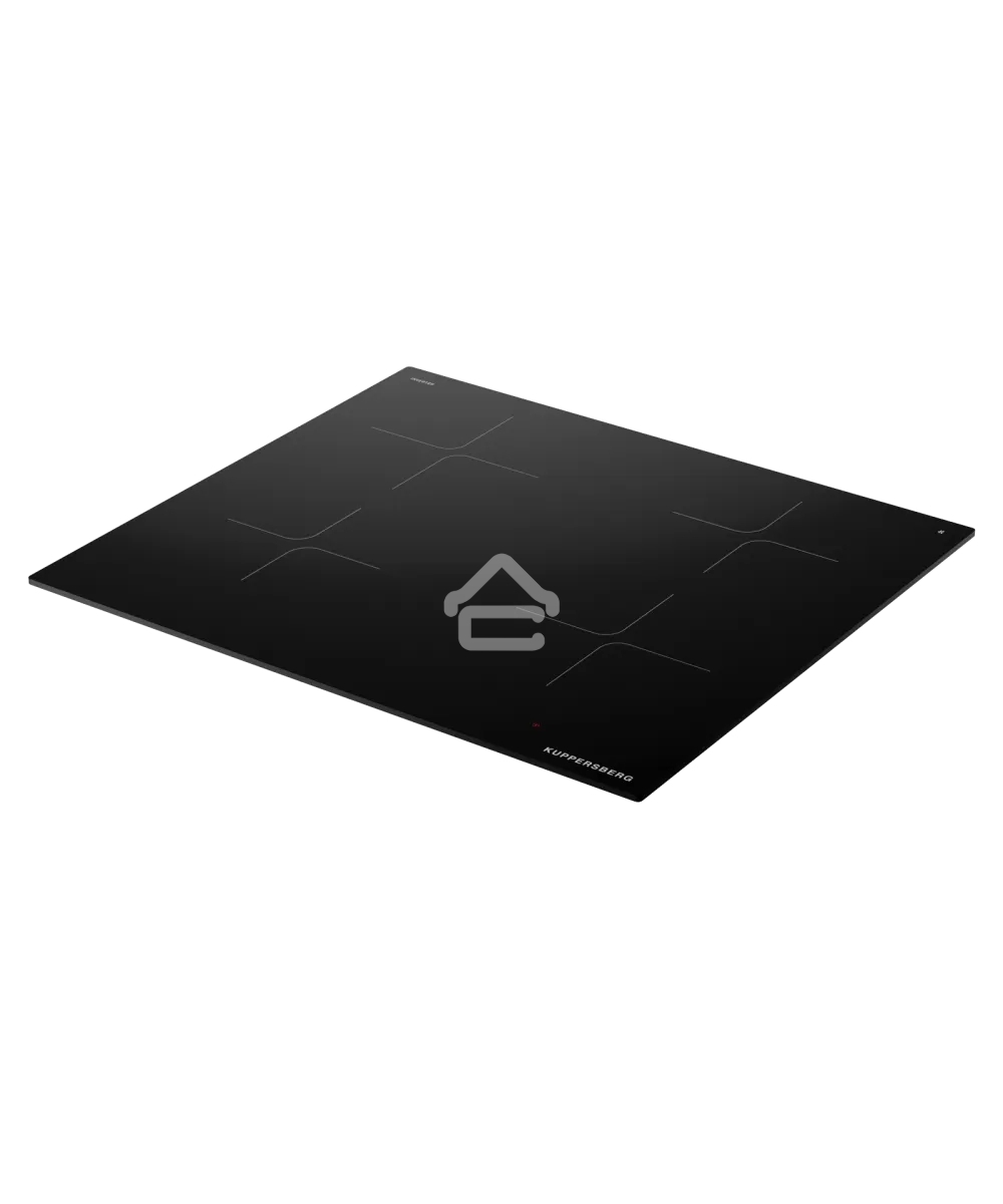 Варочная поверхность Kuppersberg ICI 605, индукционная, inverter, High-Tech, 60 см, пауза, таймер, блокировка панели управления, автоматическое отключение, бустер, 9 уровней мощности, прямые края, индикация остаточного тепла, сенсорное управление/invisibl