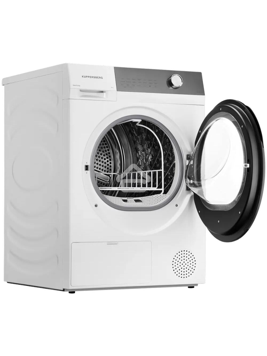 Сушильная машина Kuppersberg DM 610 W белый, 9 кг, сушка - тепловой насос, программ - 14, 59.5 x 85 x 68.5 см
