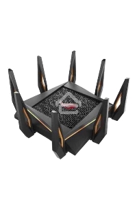 Маршрутизатор ASUS GT-AX11000 Tri-band WiFi 6(802.11ax) Gaming Router –World's first 10 Gigabit Wi-Fi router with a quad-core processor, 2.5G gaming port, DFS band, wtfast, Adaptive QoS, AiMesh for mesh wifi system