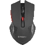 Мышь беспроводная Defender Accura MM-275 красный, 1600 dpi, радиоканал, USB, кнопки - 6