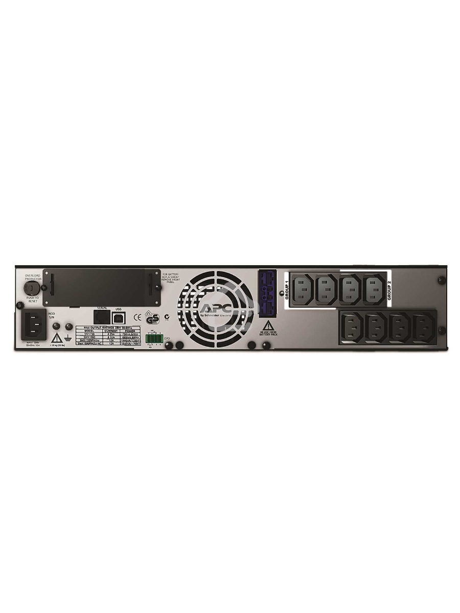 Источник бесперебойного питания APC Smart-UPS X SMX1000I 800Вт 1000ВА черный