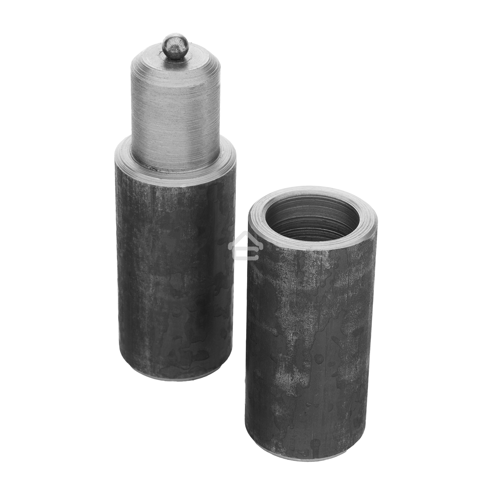 Петля гаражная с шаром Сибртех d 45, 180мм, 2шт.,